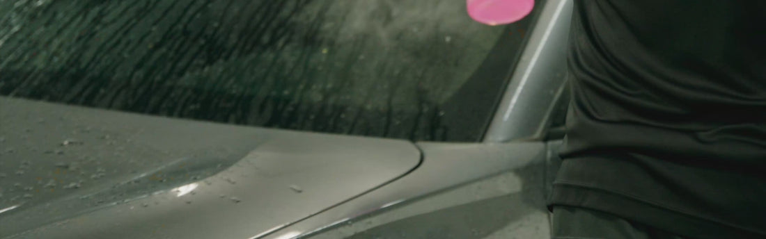 a car getting exterior detailed by T-Fat's Auto Spa